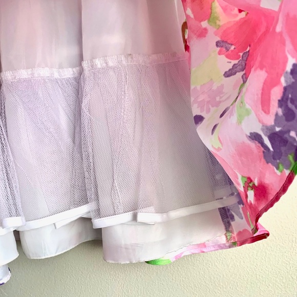 3/$40 ⭐️ Jona Michelle Kids Floral Dress SIZE 6 - Picture 5 of 8